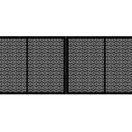 Poarta metalica Caterina 400×150 cm
