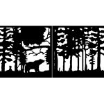 Poarta metalica Olivia 400×170 cm