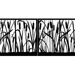 Poarta metalica Diana 400×170 cm