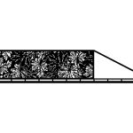 Poarta culisanta Vivian 400×120 cm