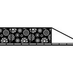 Poarta culisanta Valeria 400×120 cm