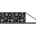 Poarta culisanta Valeria 600×150 cm