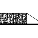 Poarta culisanta Serena 600×150 cm