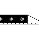Poarta culisanta Gaia 400×120 cm