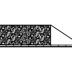 Poarta culisanta Meliore 600×150 cm