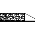 Poarta culisanta Coletta 400×120 cm