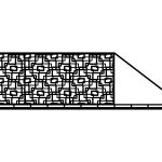 Poarta culisanta Coletta 600×170 cm
