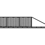 Poarta culisanta Nina 400×120 cm