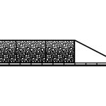 Poarta culisanta Perina 400×120 cm