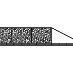 Poarta culisanta Zana 400×120 cm