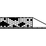 Poarta culisanta Isabella 400×120 cm