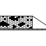 Poarta culisanta Isabella 600×150 cm