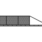 Poarta culisanta Giulia 400×120 cm