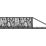 Poarta culisanta Diana 400×120 cm