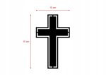 Cruce de perete KNS014 15 cm - imagine 3