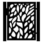 Poarta pietonala Anastasia 90×120 cm