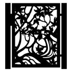 Poarta pietonala Camilla 90×120 cm