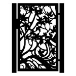 Poarta pietonala Camilla 90×150 cm