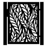 Poarta pietonala Alessia 90×120 cm