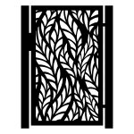 Poarta pietonala Alessia 90×150 cm