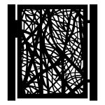 Poarta pietonala Margarita 90×120 cm