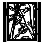 Poarta pietonala Serena 90×120 cm