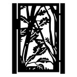 Poarta pietonala Serena 90×150 cm