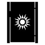 Poarta pietonala Gaia 90×150 cm