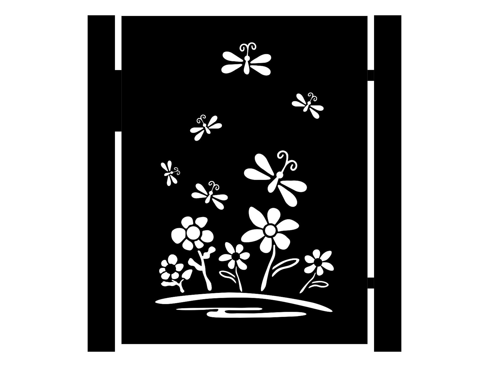 fur000-bot31-120-cza Poarta pietonala Terina 90×120 cm - imagine 1