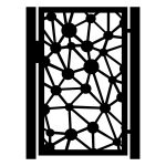 Poarta pietonala Noemi 90×150 cm