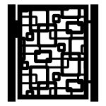 Poarta pietonala Coletta 90×120 cm