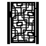 Poarta pietonala Coletta 90×150 cm