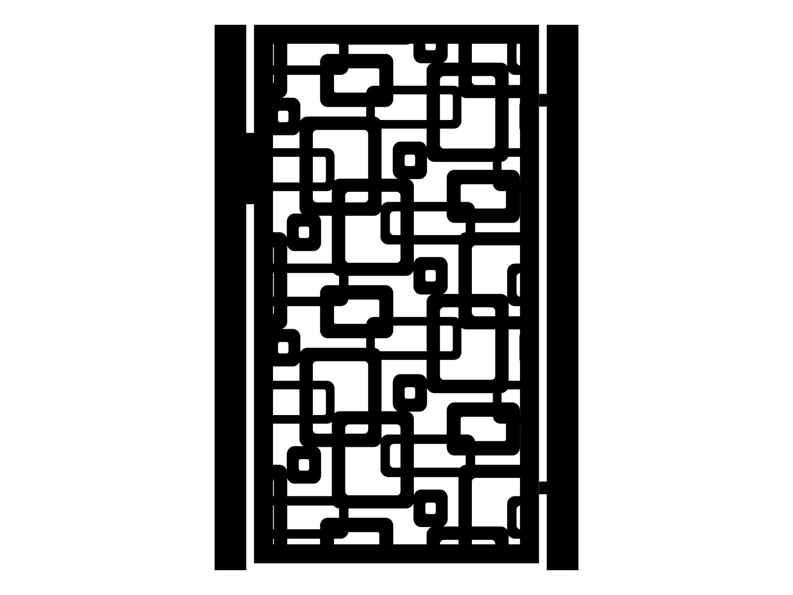 fur000-geo03-170-cza Poarta pietonala Coletta 90×170 cm - imagine 1