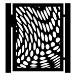 Poarta pietonala Cornelia 90×120 cm