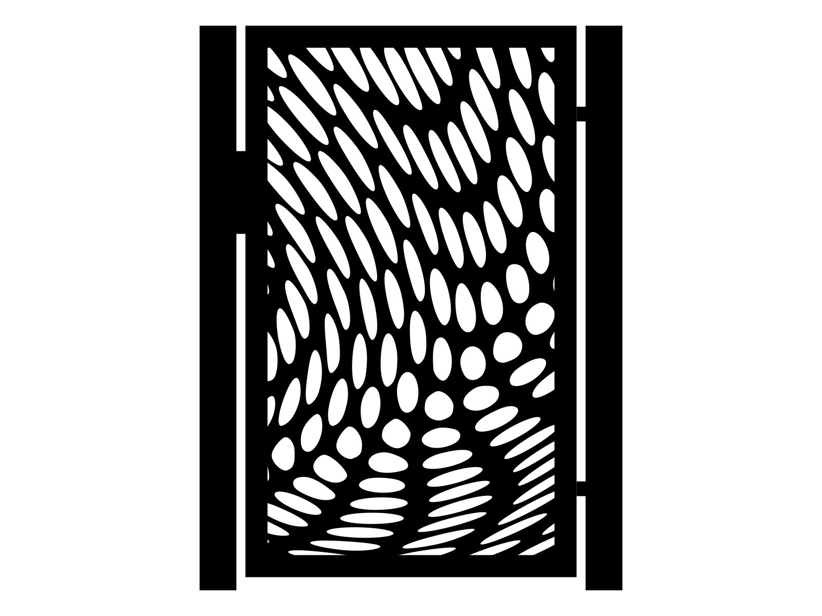 fur000-geo05-150-cza Poarta pietonala Cornelia 90×150 cm - imagine 1