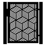 Poarta pietonala Elena 90×120 cm