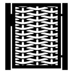 Poarta pietonala Nina 90×120 cm