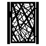 Poarta pietonala Eva 90×150 cm