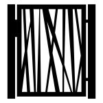 Poarta pietonala Andrea 90×120 cm