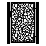 Poarta pietonala Zana 90×150 cm