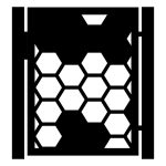 Poarta pietonala Isabella 90×120 cm