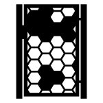 Poarta pietonala Isabella 90×150 cm