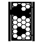 Poarta pietonala Isabella 90×170 cm