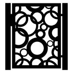 Poarta pietonala Felicia 90×120 cm