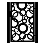 Poarta pietonala Felicia 90×150 cm