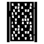 Poarta pietonala Cristina 90×150 cm