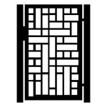 Poarta pietonala Claudia 90×150 cm