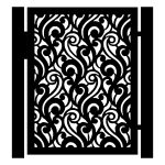 Poarta pietonala Luisa 90×120 cm