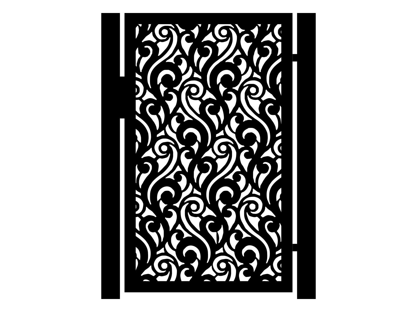 fur000-klas01-150-cza Poarta pietonala Luisa 90×150 cm - imagine 1