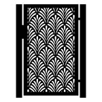 Poarta pietonala Kenza 90×150 cm